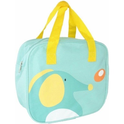 Flamenco Mystique LUNCH BOX taška na prepravu potravín, na zips, polyester, 13 x 15,5 x 12 cm