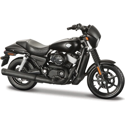 Maisto HD Motocykl 2015 Harley Davidson Street 750 černá 1:18