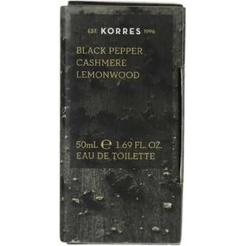 KORRES Black Pepper Cashmere Lemonwood EDT 50 ml