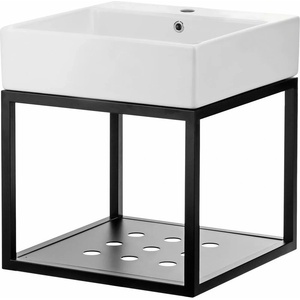 Deante Комплект долен шкаф + мивка матово черно Deante Temisto 50x60x41.5 см (CDTW6U6S)