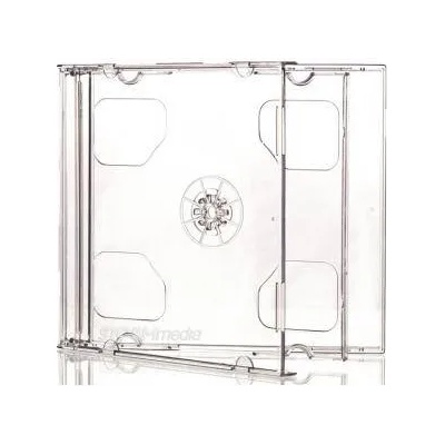 CD-BOX Единични с кристален трей (cd box clear)