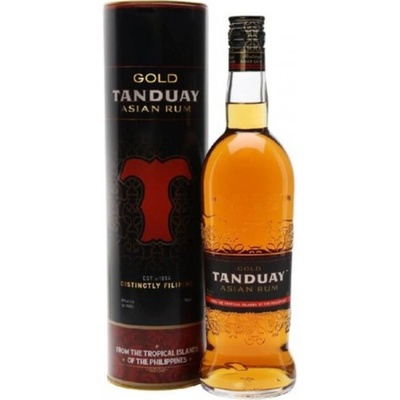 Tanduay Gold 7y 40% 0,7 l (tuba)