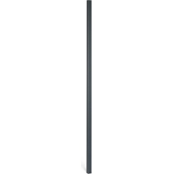 Stĺpik pre plotové panely, na zabetónovanie, 2150 mm, koncový
