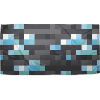 Sablio Ručník s potiskem Blocks 1 50 x 100 cm