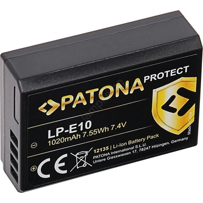 PATONA - Батерия Canon LP-E10 1020mAh Li-Ion Protect (IM0878)