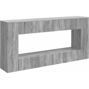 vidaXL Конзолна маса Сиво Сонома 155 x 29 x 74 см (899892)