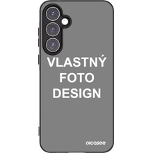 Picasee silikónový čierny obal pre Samsung Galaxy A55 5G A556B Vlastný design/motiv