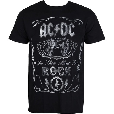 ROCK OFF тениска метална мъжки AC-DC - Canon глътка - ROCK OFF - ACDCTS49MB