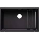 BLANCO Etagon 700 - Мивка Silgranit, 73x46 cm, с аксесоари, черна 527762 (527762) Мивка за вграждане