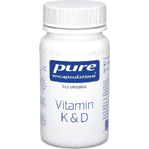 Pure Encapsulations Витамин k & d - 30 капсули