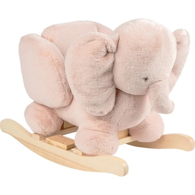 Nattou Люлееща се играчка Nattou - Слонче, Pink (759274)