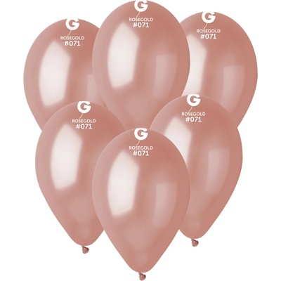 Svet balonku Balón metalický Ružovozlatý 26 cm