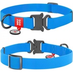 COLLAR Водоустойчив нашийник wau dog - син 24-40 см / 20 мм