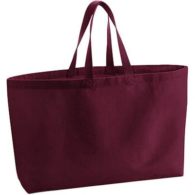 Westford Mill Veľká plátená taška WM696 Burgundy 56 x 41 x 16 cm