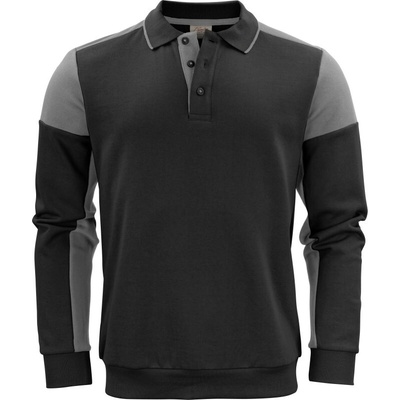 Printer mikina Polo Prime Polosweater black/anthracit