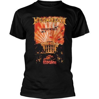 Megadeth China Whitehouse (Back Print) Black XL Риза (MEGATS13MB04)