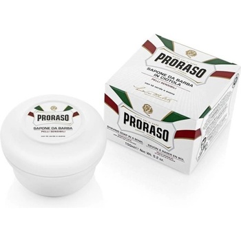 Prorasо PRORASO Shaving Soap Jar Sensitive Green Tea Пяна за бръснене мъжки 150ml