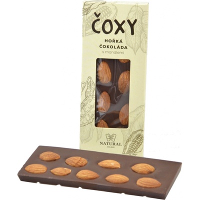 Natural Jihlava ČOXY hořká s mandlemi a xylitolem 50 g