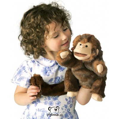 Folkmanis Opička na ruku 25 cm – Zboží Mobilmania