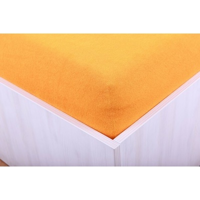 Teptex froté prostěradlo oranžové 60x120 60x120