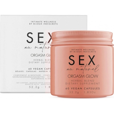 Bijoux Indiscrets Sex Au Naturel Orgasm Glow 60 kapslí