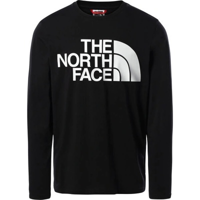 The North Face Standard LS Tee pánske tričko s dlhým rukávom čierne