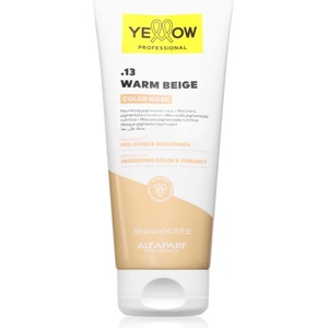 Yellow Color Mask Възстановяваща цветна маска цвят . 13 Warm Beige 200ml