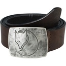 Fjällräven MURENA SILVER kožený opasok