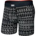 Saxx Мъжко синтетично термобельо Saxx Vibe Xtra Boxer Brief Fly Synthetic base layer - Island Lineup / Black - размер XXL (014-2279-2315)