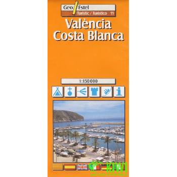 Valencia Costa Blanca 1:150 t.