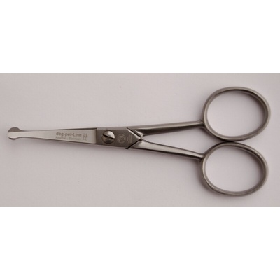 BEA natur-Solingen Nůžky Solingen 4,0" (10 cm) zahnuté- kulatá špička – Zboží Mobilmania