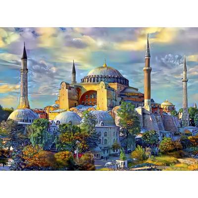 Bluebird Puzzle - Puzzle Hagia Sophia, Istanbul, Turkey - 1 000 piese