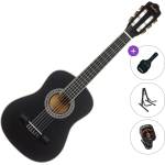 Pasadena PC-10-1/2 Standard SET Black Класическа китара с размер 1/2