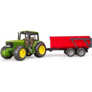 BRUDER Farmer - трактор John Deere с ремарке (02057)