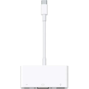 Apple USB-C VGA Multiport Adapter - адаптер за свързване на MacBook и iPad към външен дисплей, проектор или монитор