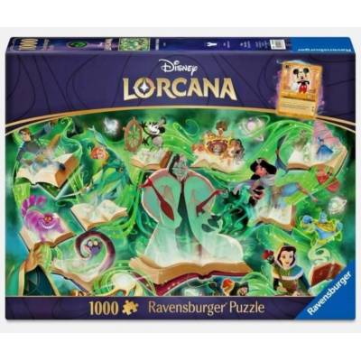 RAVENSBURGER Disney Lorcana Glimmers of the Realm Smaragd 1000 dílků
