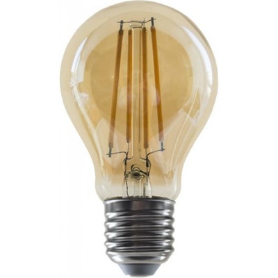 ACA Lighting LED FILAMENT E27 DIM A60 jantar 8W 2700K 230V 900lm RA80