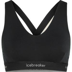 Icebreaker Дамски спортен сутиен Icebreaker Women's 125 Cool-Lite Sprite Racerback Bra Sports bra - Black - размер XS (114-3264-0211)