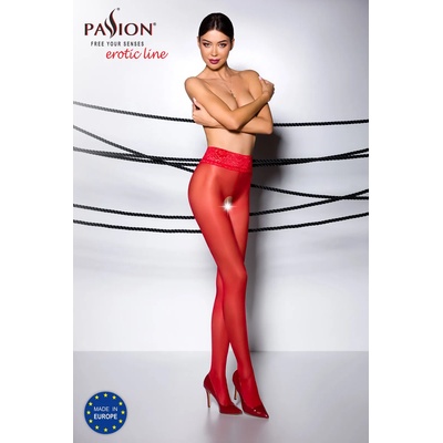Passion TIOPEN 008 Tights 30 Den Roso 3-4