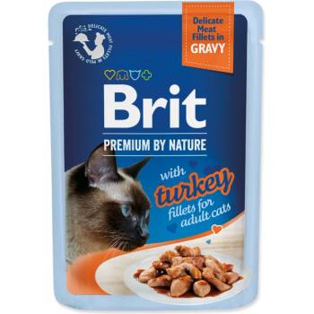 Brit Premium Cat Delicate Fillets in Gravy with Turkey 85 g