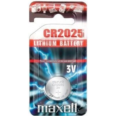 Maxell Бутонна батерия литиева maxell cr2025 (ml-bl-cr2025)