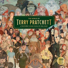 Laurence King World of Terry Pratchett A 1000-piece Discworld jigsaw by Paul Kidby