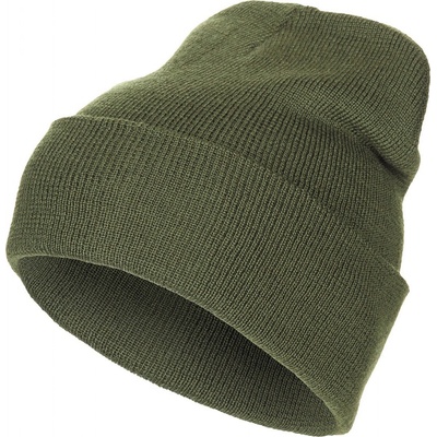 Čepice jemně pletená ZELENÁ
