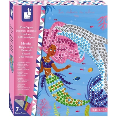 Janod Atelier mozaika Delfíni a Mořské panny