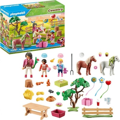 Playmobil 70997 Oslava narodenín na farme s poníkmi