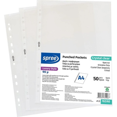 Spree Джоб с перфорация, кристал, А4, 90 luxury (3800884765906)