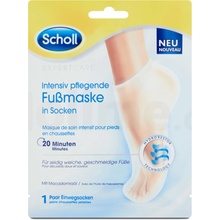 Scholl PediMask Expert Care Coconut Oil 20 minutová vyživující maska na nohy s kokosovým olejem, 1 pár navlékacích ponožek