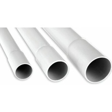 MALPRO PT32025/2/S Pevná trubka PVC 320N, průměr 25mm, délka 2m, světle šedá