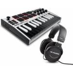 AKAI MPK Mini MK3 Weiß und M-Audio HDH40