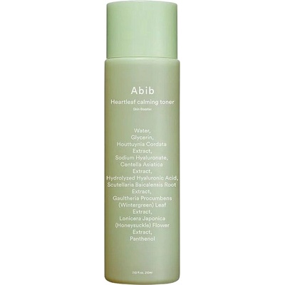 ABIB Успокояващ тоник за лице с хутиния, 200 ml